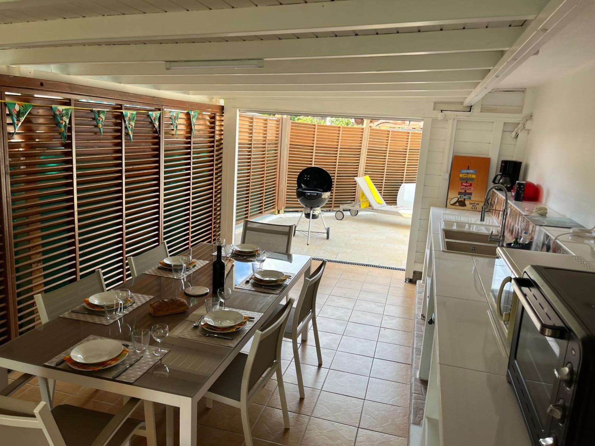 Villa Z'Epices-Marina C0Nciergerie サン・フランソワ エクステリア 写真